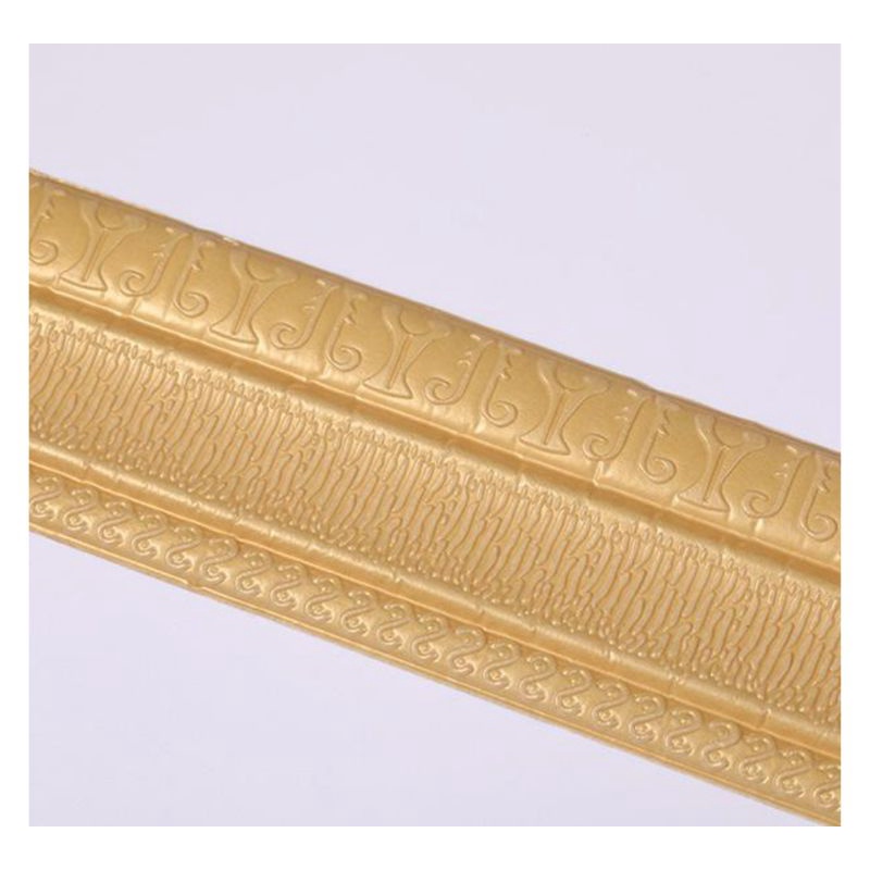 List Wallpaper Foam 230x8cm Tebal 5mm-Gold Lebar 8cm
