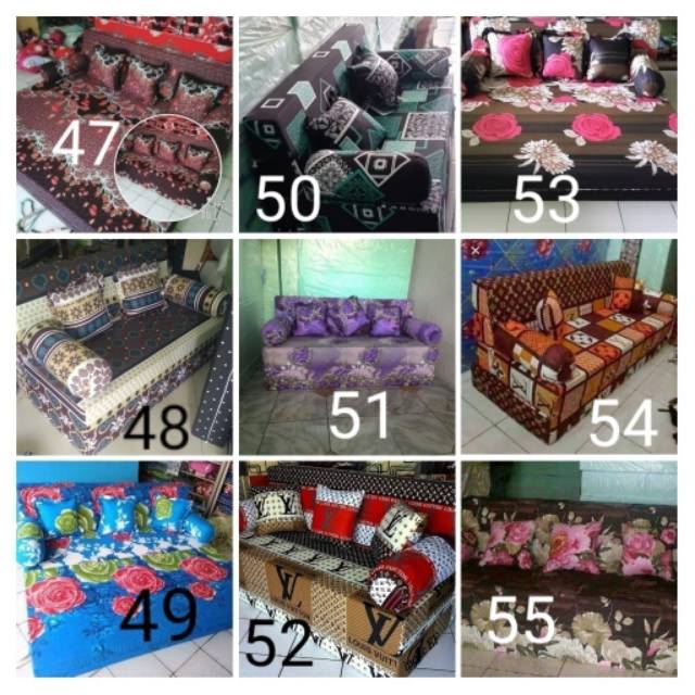 cover/sarung sofa bed sofabed  murah uk-(200x160x20)&amp;(200x180X20)