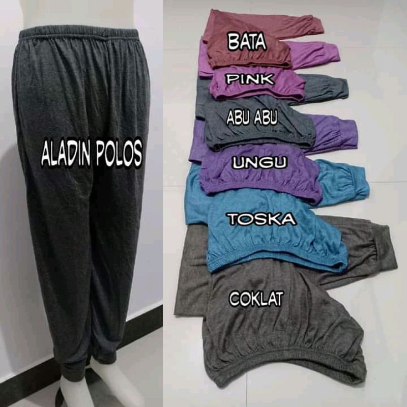 celana aladin panjang polos&amp;motip celana santai&amp;nyaman