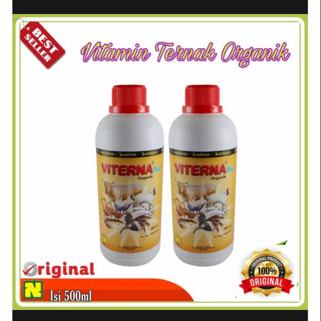 Viterna Vitamin Ternak Penggemuk Ternak Original Nasa Untuk Semua