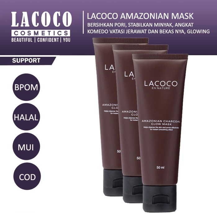 Lacoco Amazonian Charcoal Mask Original