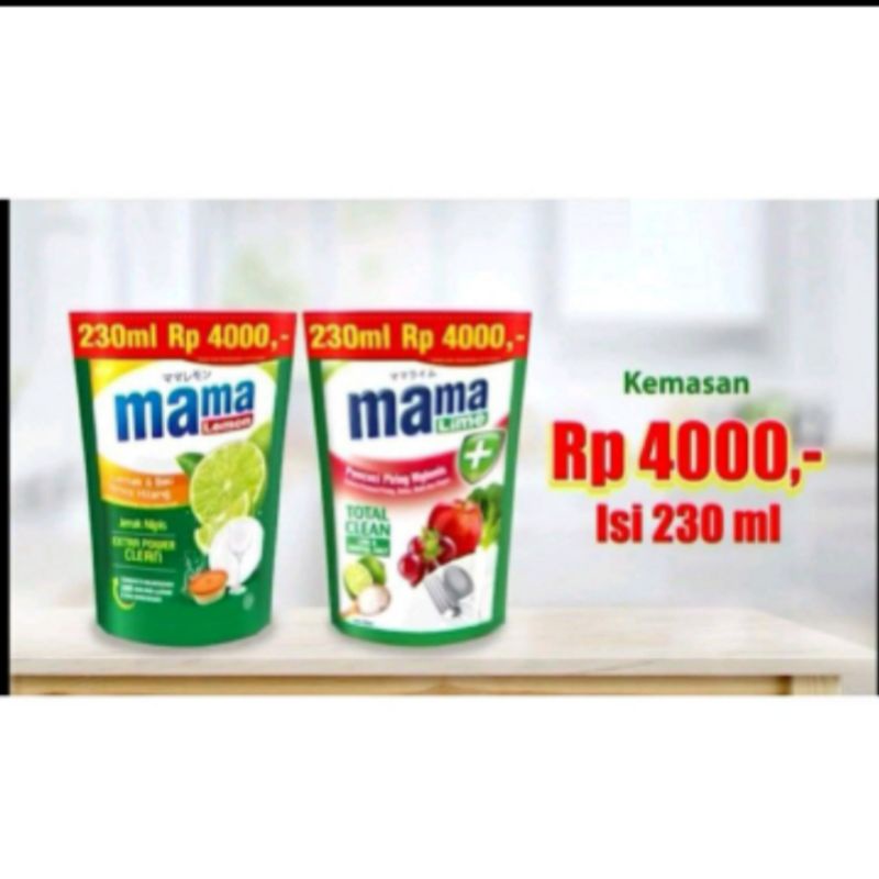 MAMA LEMON  BANDROL 4000 230ML BELI 2 GRATIS 1