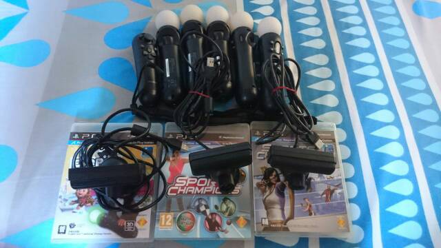 Aksesoris PS Move. Pistol. Raket. Tenis meja. Kasti. Pistol. Shotgun. Disney infinity