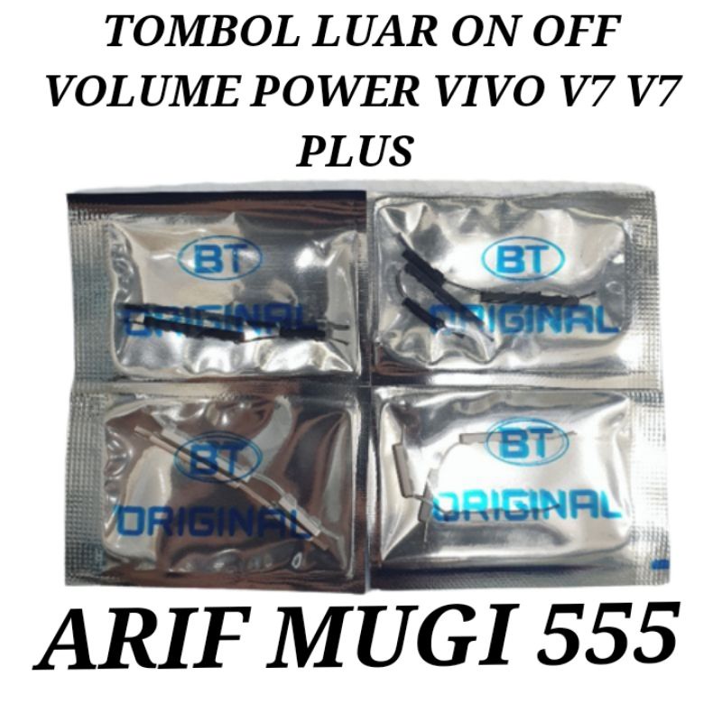 TOMBOL LUAR ON OFF VOLUME POWER VIVO V7 V7 PLUS ORIGINAL