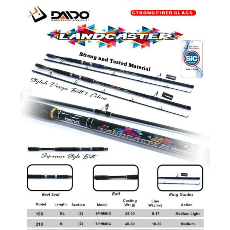 joran daido landcaster 300cm/3M 30lbs