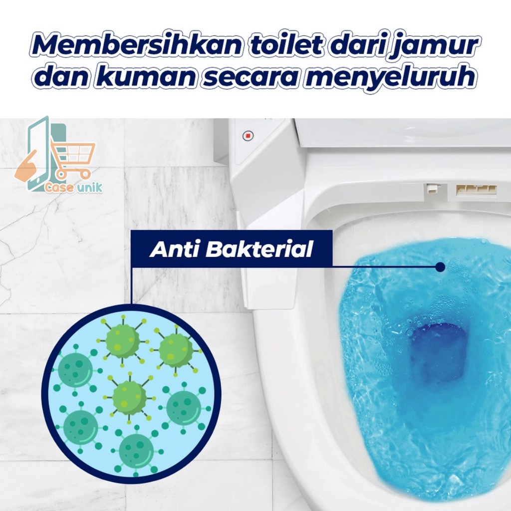 RT12 Tablet Biru Pembersih Penyegar toilet kloset anti Bau Jamur WC closet blue cleaner SiBiru CS3517