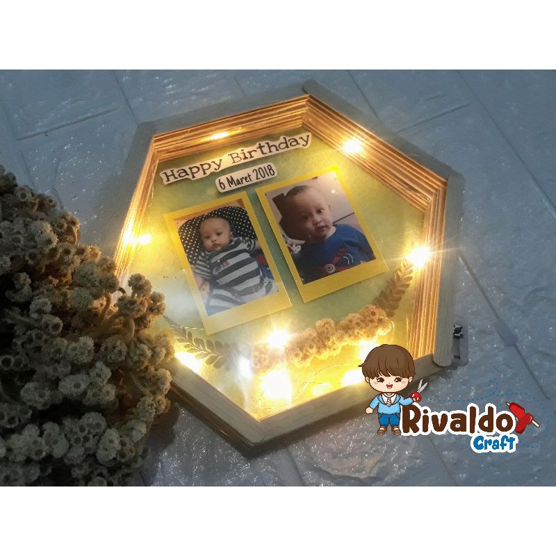 hexa frame kado unik