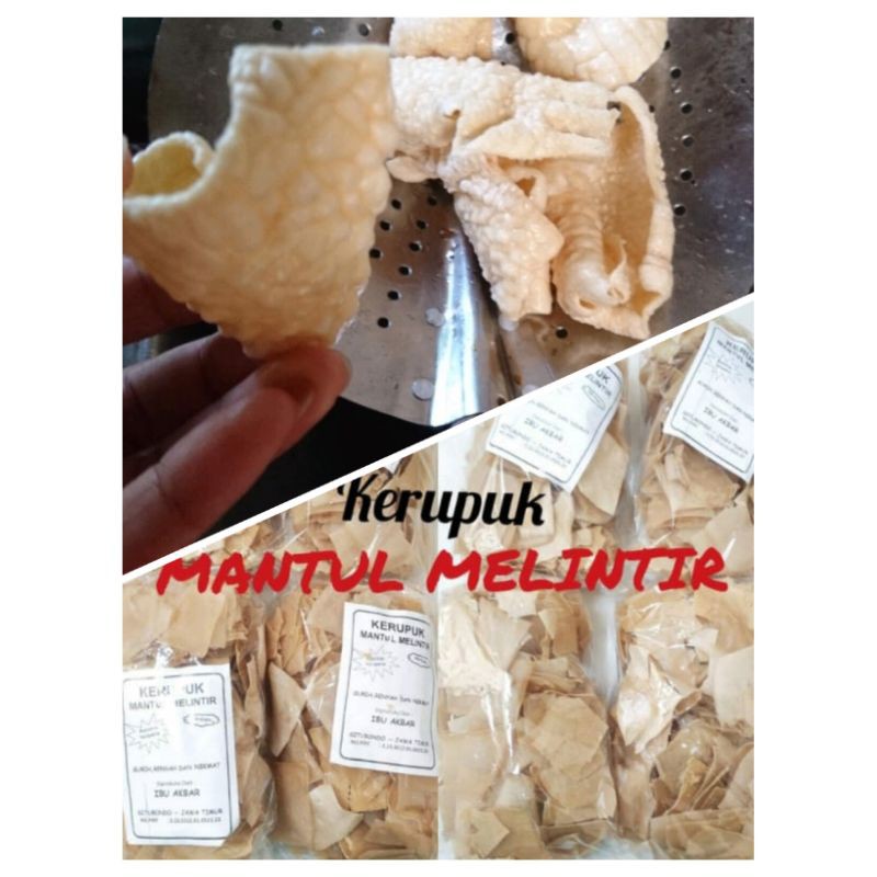 

kerupuk mantuL melintir