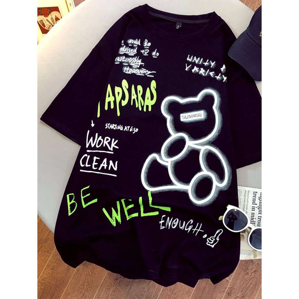 T-shirt Oversize Well Bear