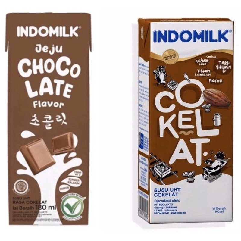 

Susu UHT Indomilk Jeju Chocolate