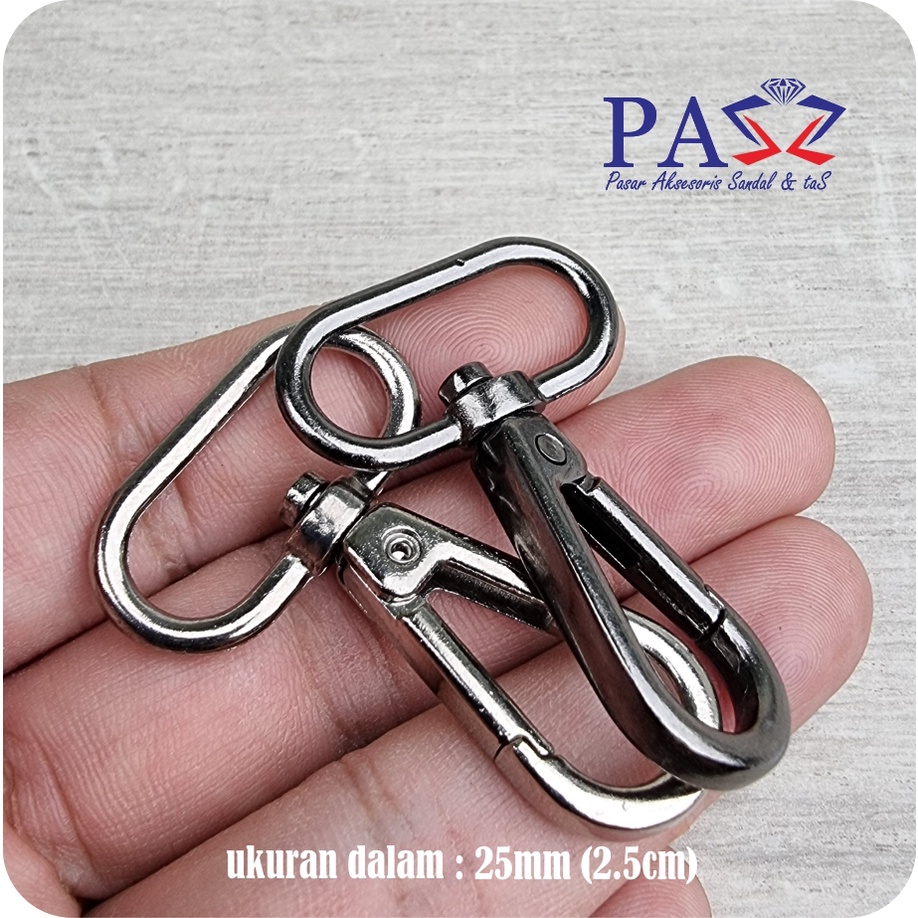 Kait Tas 25mm Murah Bulat Kew-Kew Cantolan Tas