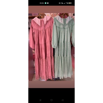 dress brokat import premium ORI by Shellasaukia