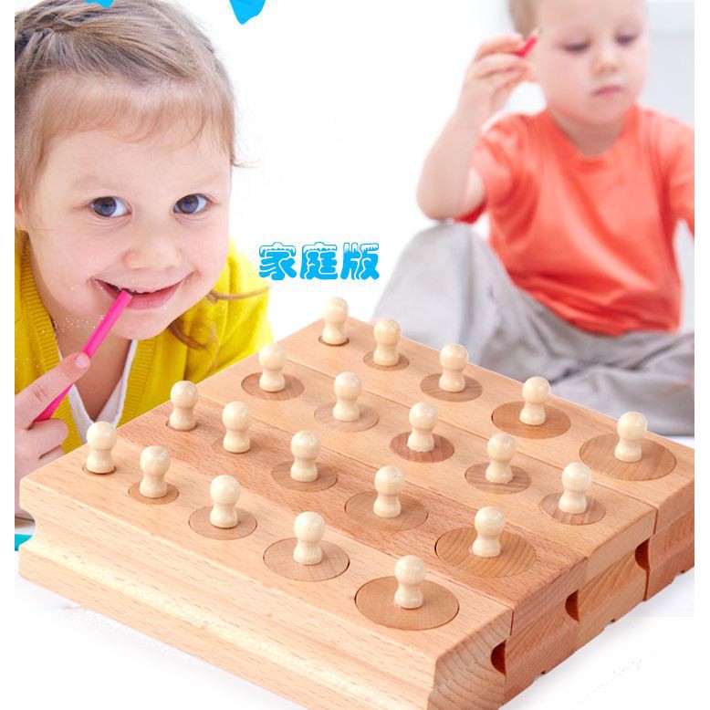 TweedyToys - Mainan Montessori Cylinder Socket / Soket Silinder