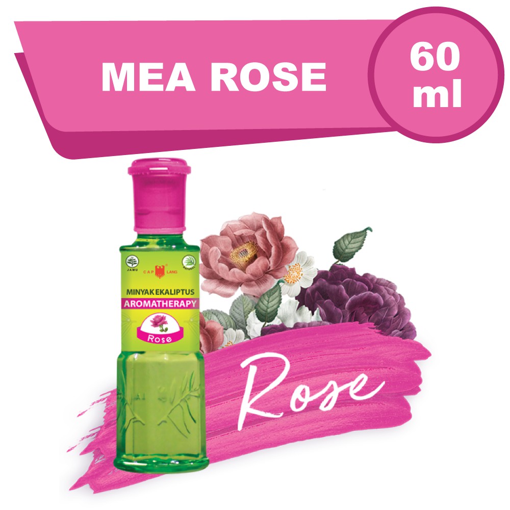 

Cap Lang MINYAK EKALIPTUS AROMATHERAPY ROSE 60 ML