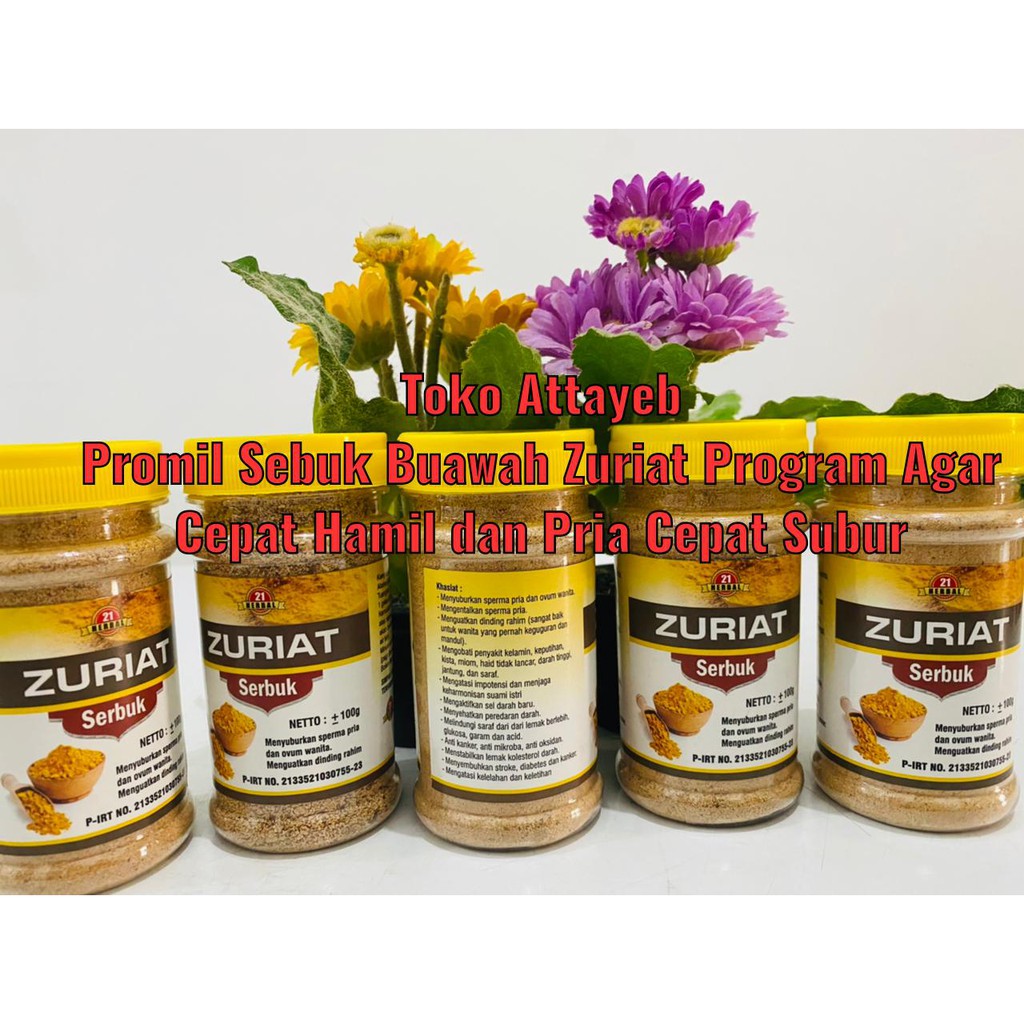 Promil Sebuk Buawah Zuriat Program Agar Cepat Hamil dan Pria Cepat Subur-1