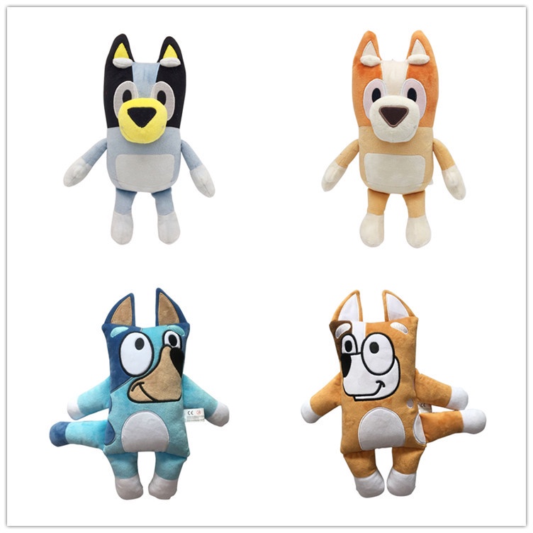 Mainan Mewah Baru Anime Keliling Anjing Lucu Kain Boneka Kain Sebagai Hadiah Untuk Anak