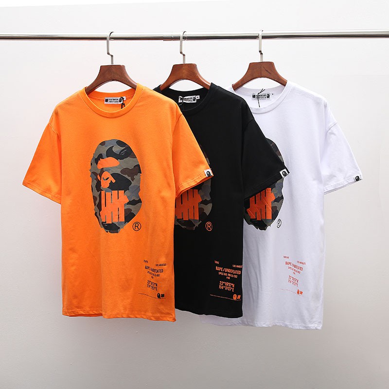 bape undefeated t shirt