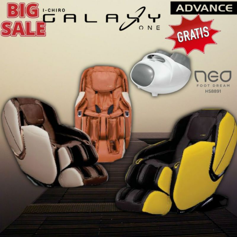 kursi pijat advance ichiro galaxy one