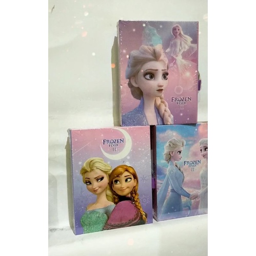 

Buku Diary Cantik Unik Menarik Karakter cantik imut unik Dengan Kunci Gembok full color