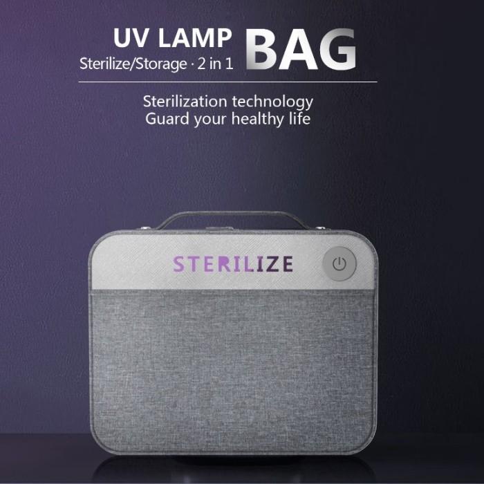 Alat Makan Uvc Sterilizer Bag / Uvc Sterilizer / 6 Lampu