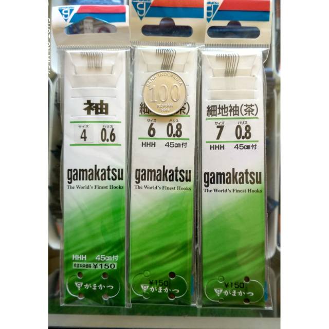 Kail Pancing Gamakatsu Line Sode