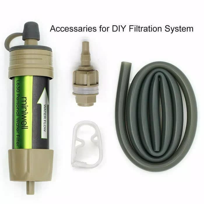 Sedotan Water Filter Miniwell L630 Straw Penjernih Air Outdoor