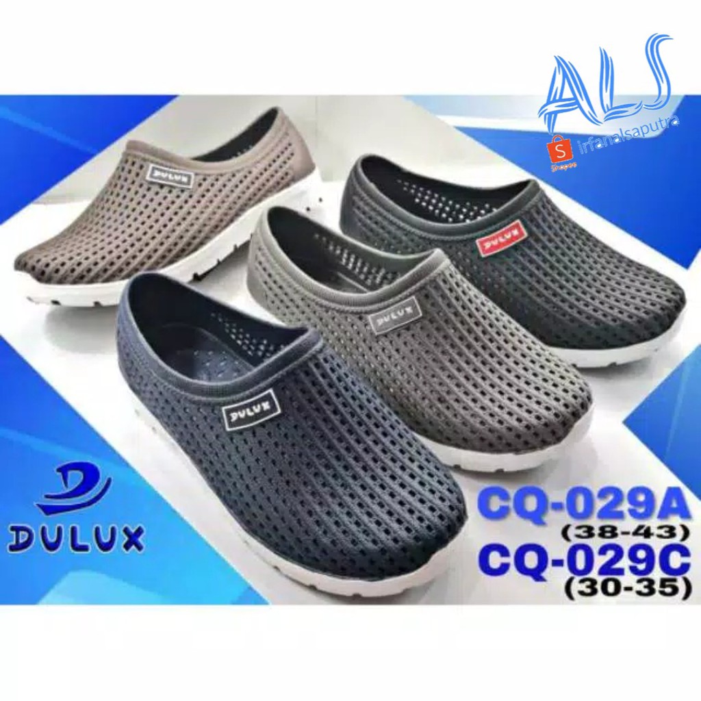 Sepatu Karet Slip On Dewasa Dan Remaja DULUX CQ 029 Size 30-43