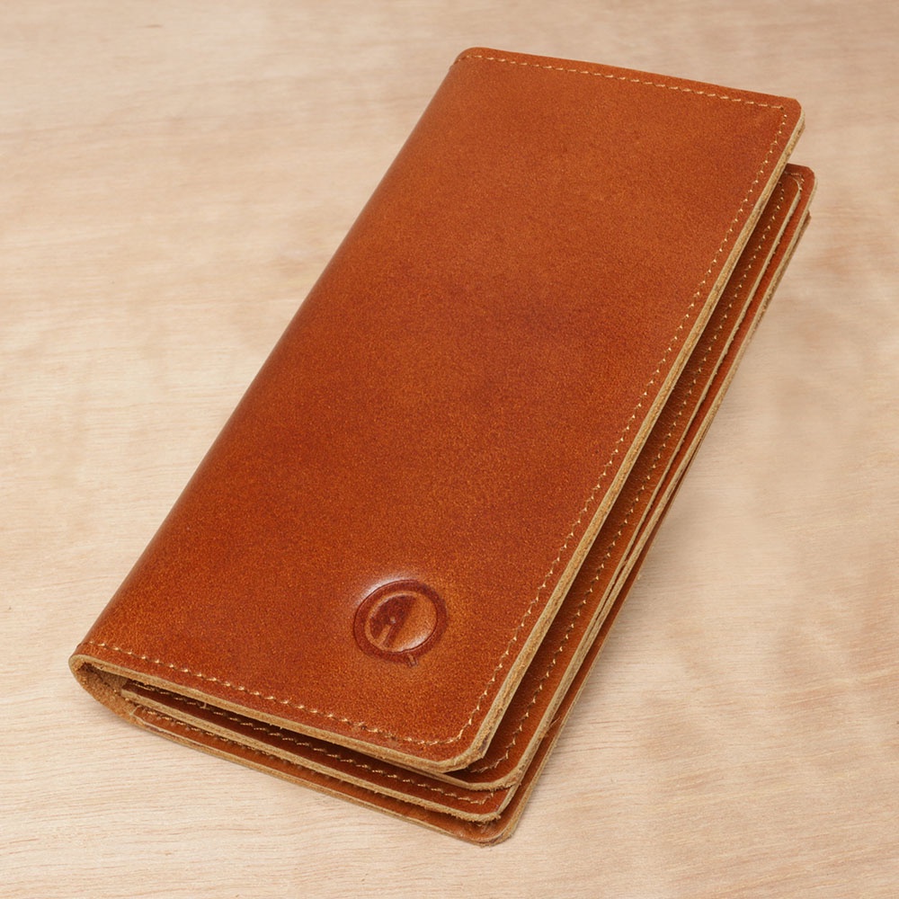 Dompet Panjang Pria unisex 100% KULIT SAPI ASLI kualitas eksport  Kode F012 QI