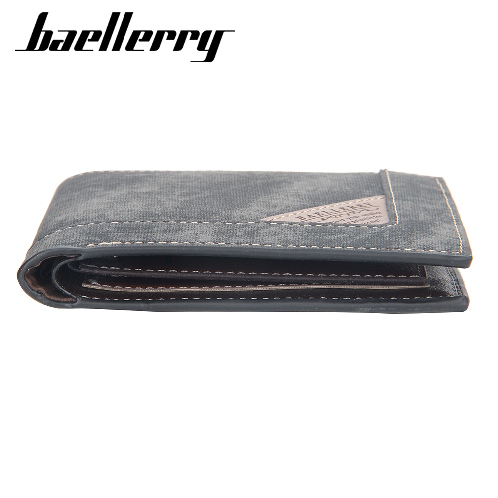 BAELLERRY DR068 Dompet Pria Bahan Kulit PU Leather Premium WATCHKITE WKOS