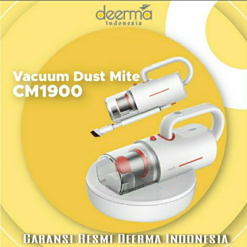 Deerma CM1900 Wireless UV Mites Tungau Hand-held Vacuum Cleaner Home Kasur