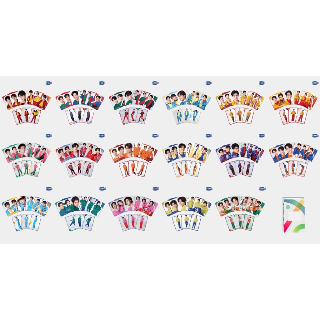 [CEK FOTO TERAKHIR & DESKRIPSI PRODUK] GMMTV SUPER COLOR SERIES COLLECTIBLE CARD ALBUM & EXCLUSIVE P