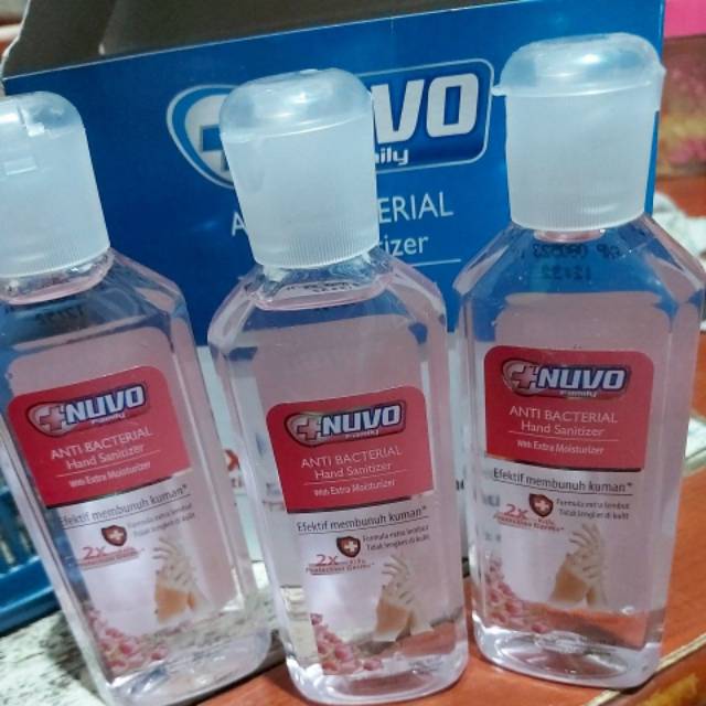 NUVO HANDSANITESER ANTI BACTERIAL GEL50 ML/85ML/250ML