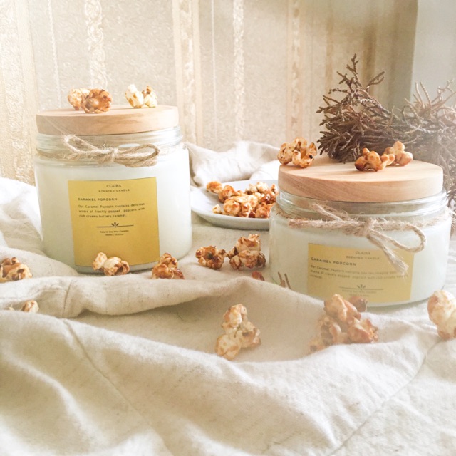 

Claira Candles - Caramel Popcorn