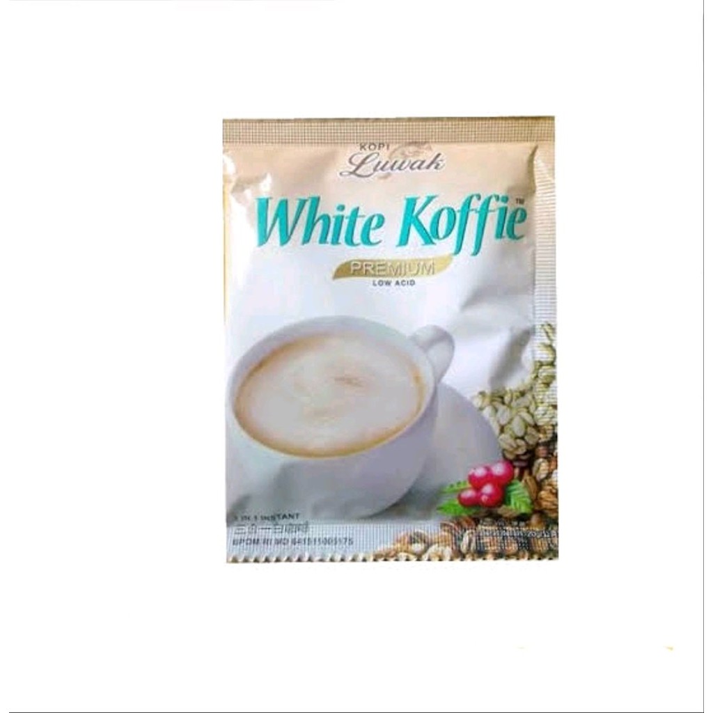 

LUWAK WHITE COFFEE SACHET