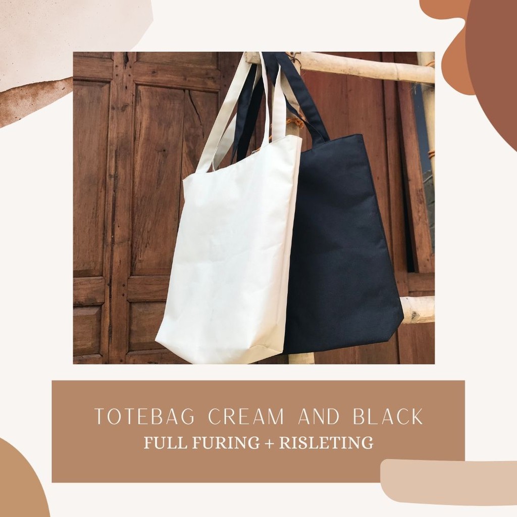 Gift Box [TOTEBAG CREAM AND BLACK]