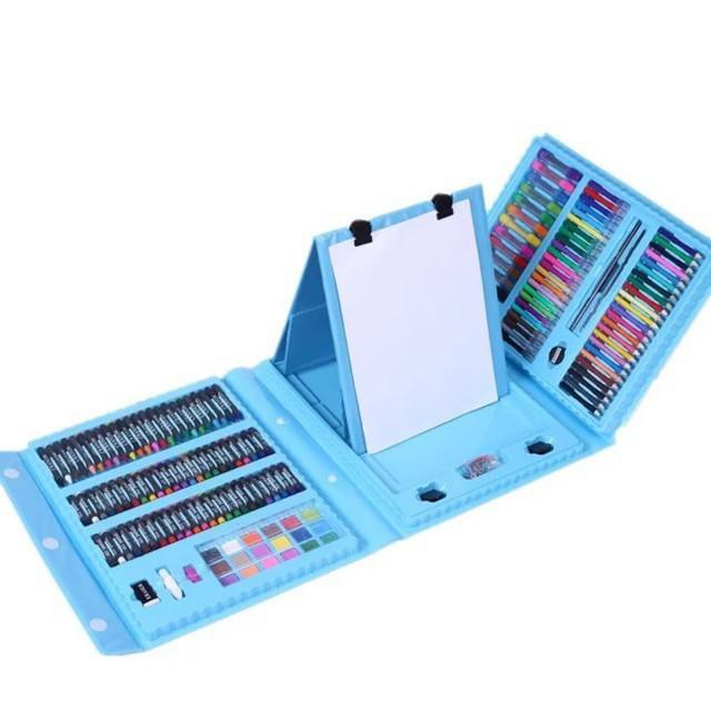 

Art / 208 Pcs Painting Set - Alat Mewarnai Anak - Colouring Set - Biru