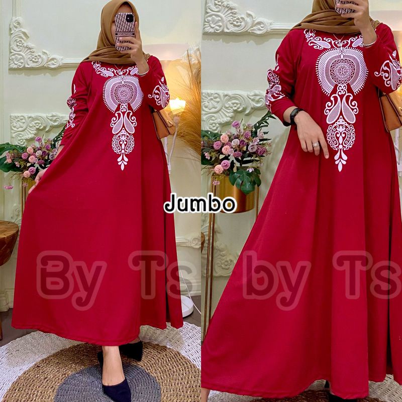 gamis voxy jumbo sablon restock