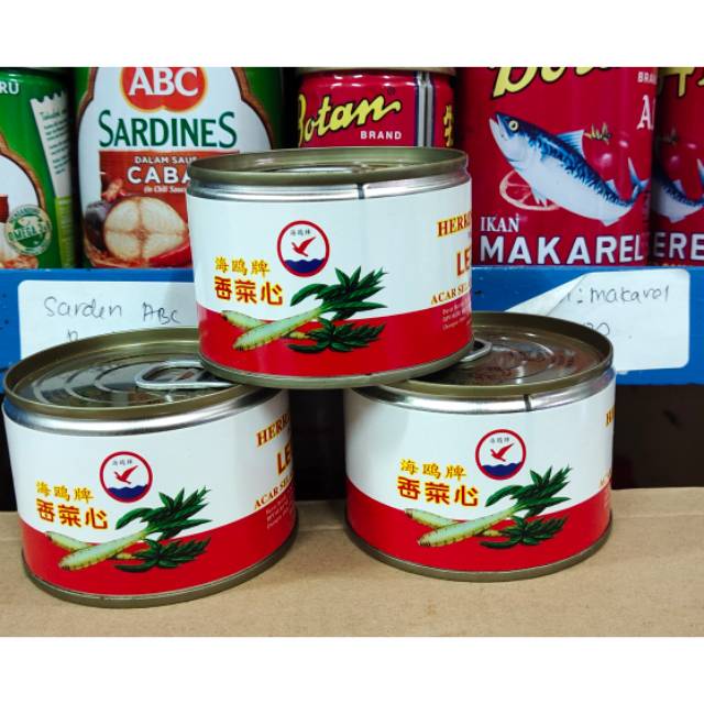 Acar Selada / chaisim kaleng / Pickled Lettuce Herring brand