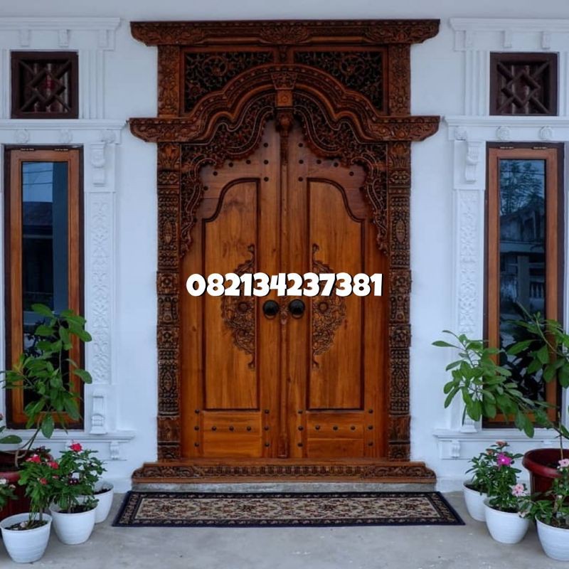 Pintu Gapura | Gebyok Gapura | Gebyok Ukir Jepara | Gebyok Gapura Jepara | Gapura 1,8 Meter