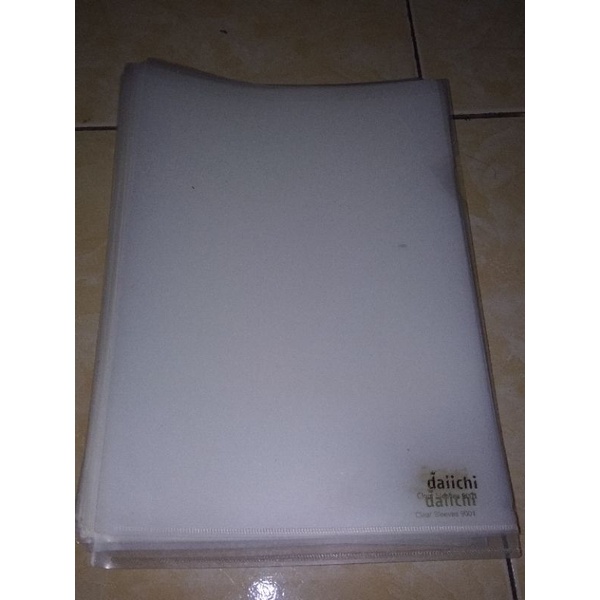 

Clear Sleeves / Map Bening Daiichi (A4) dan Jenia (F4)