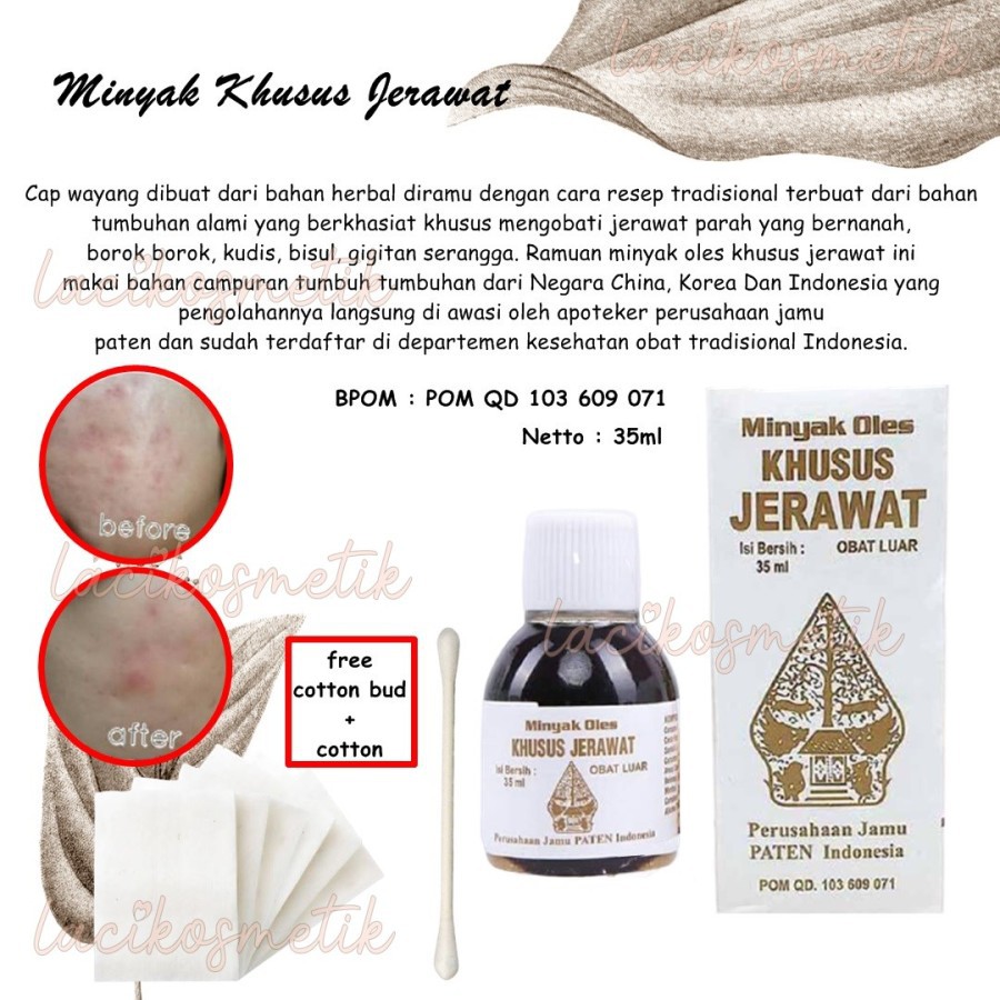 ✨LACIKOSME✨ OBAT JERAWAT WAYANG