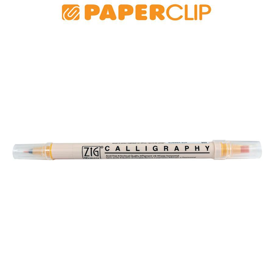 

PEN BRUSH ZIG KURETAKE MS-3400 CALLIGRAPHY 503 SUMMER SUN