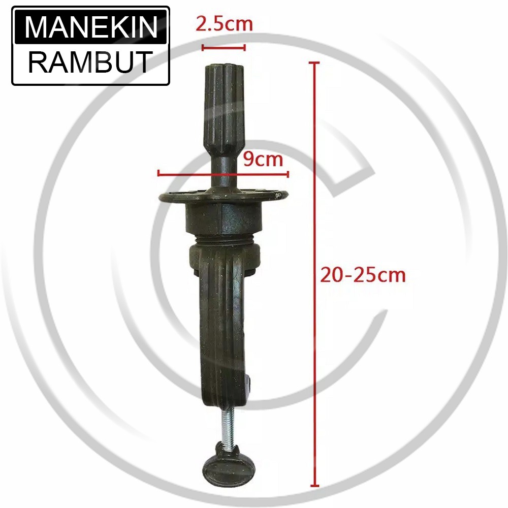 AMARA / Manekin Rambut (Patung Kepala) (Rambut Palsu) (Belajar Pangkas &amp; Model Rambut)