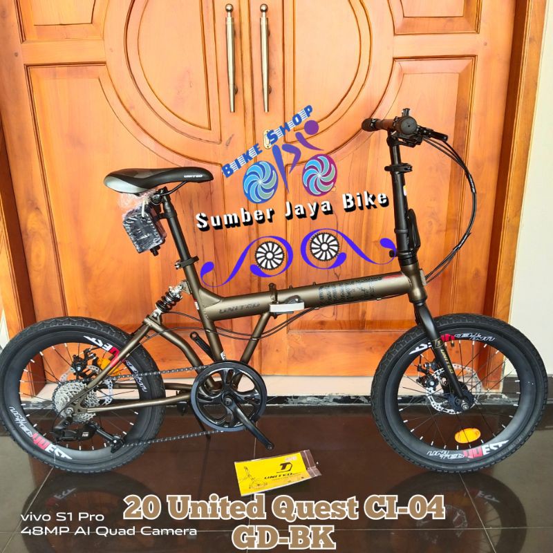 Sepeda Lipat 20 Inch United QUEST CI-04