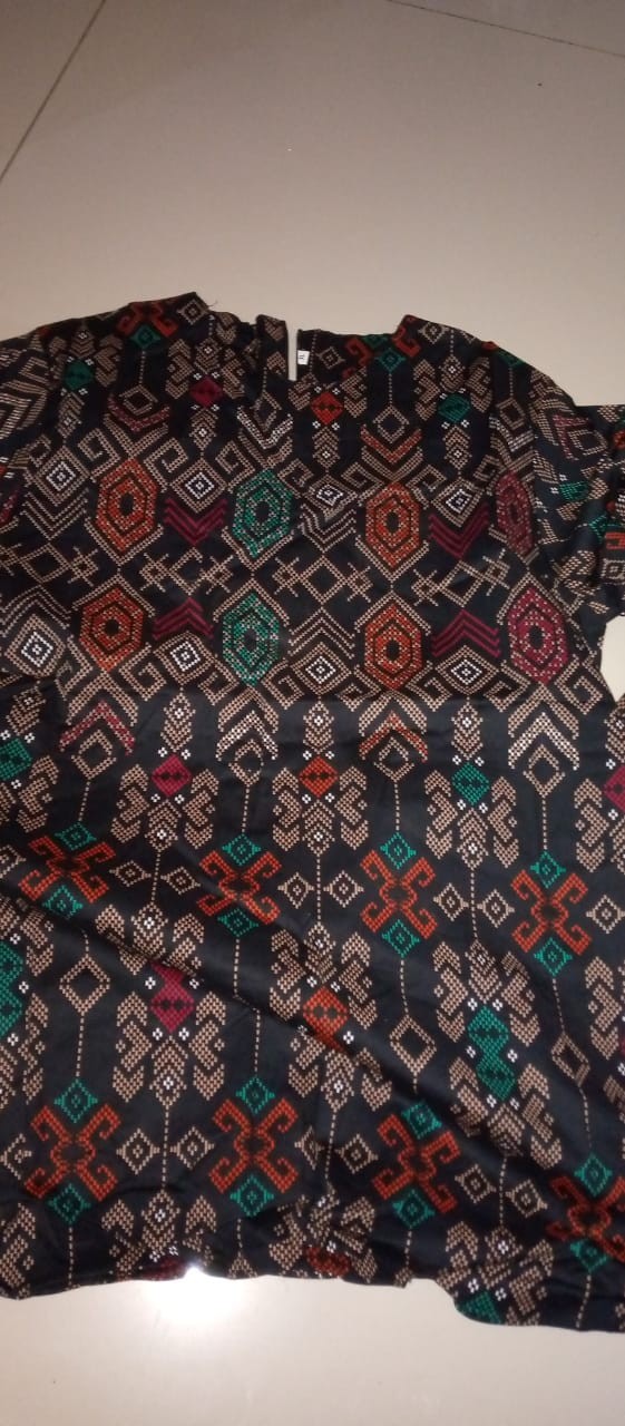 Jasmineolshop Batik Couple Modern Cewek Cowok Songket Masa Kini