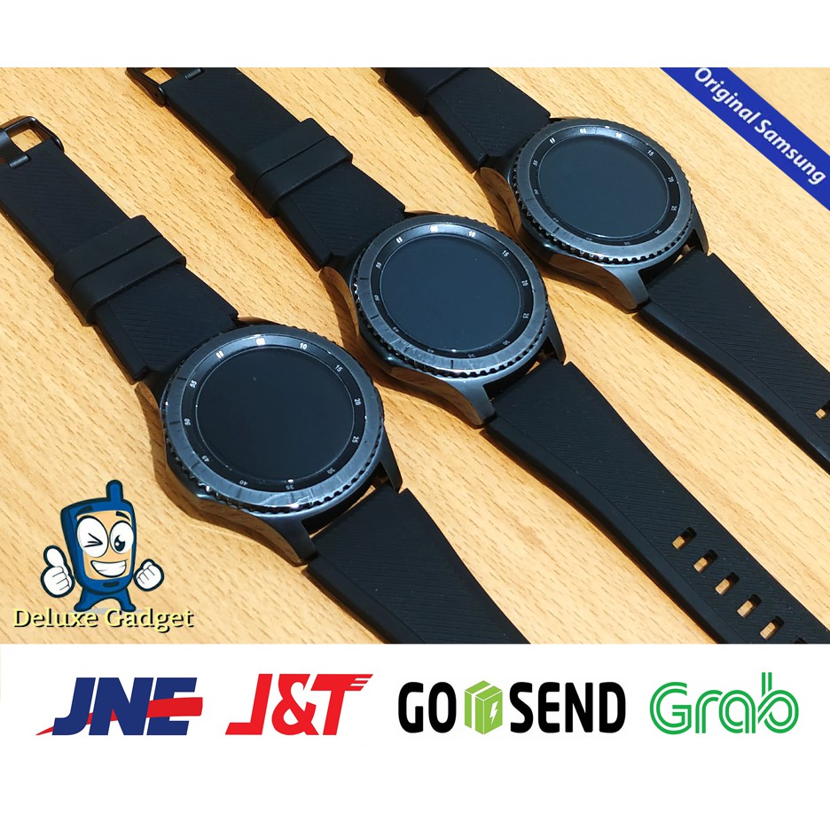 Samsung Gear S3 Frontier Second Original Mulus LikeNew Fullset Normal