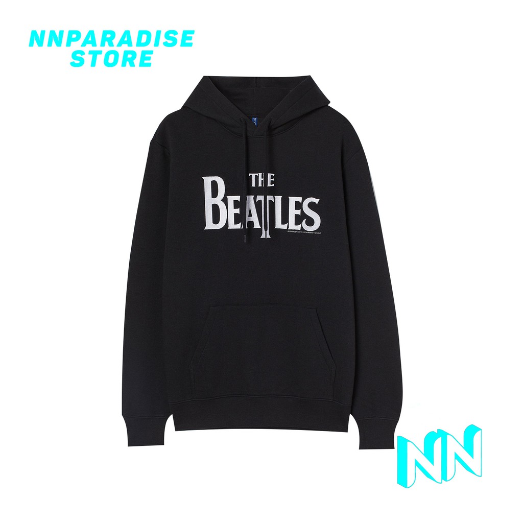 Jaket Hoodie H&* The Beatles Black Original PaperBag