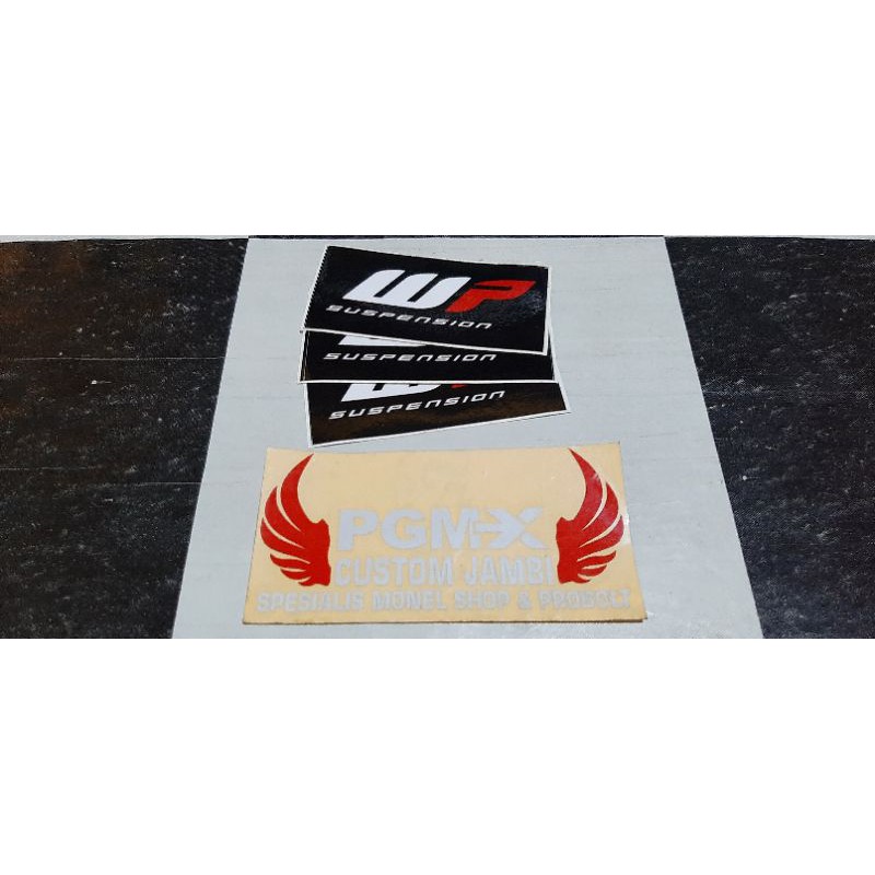 Sticker Shock Belakang WP Copy Original Per Biji