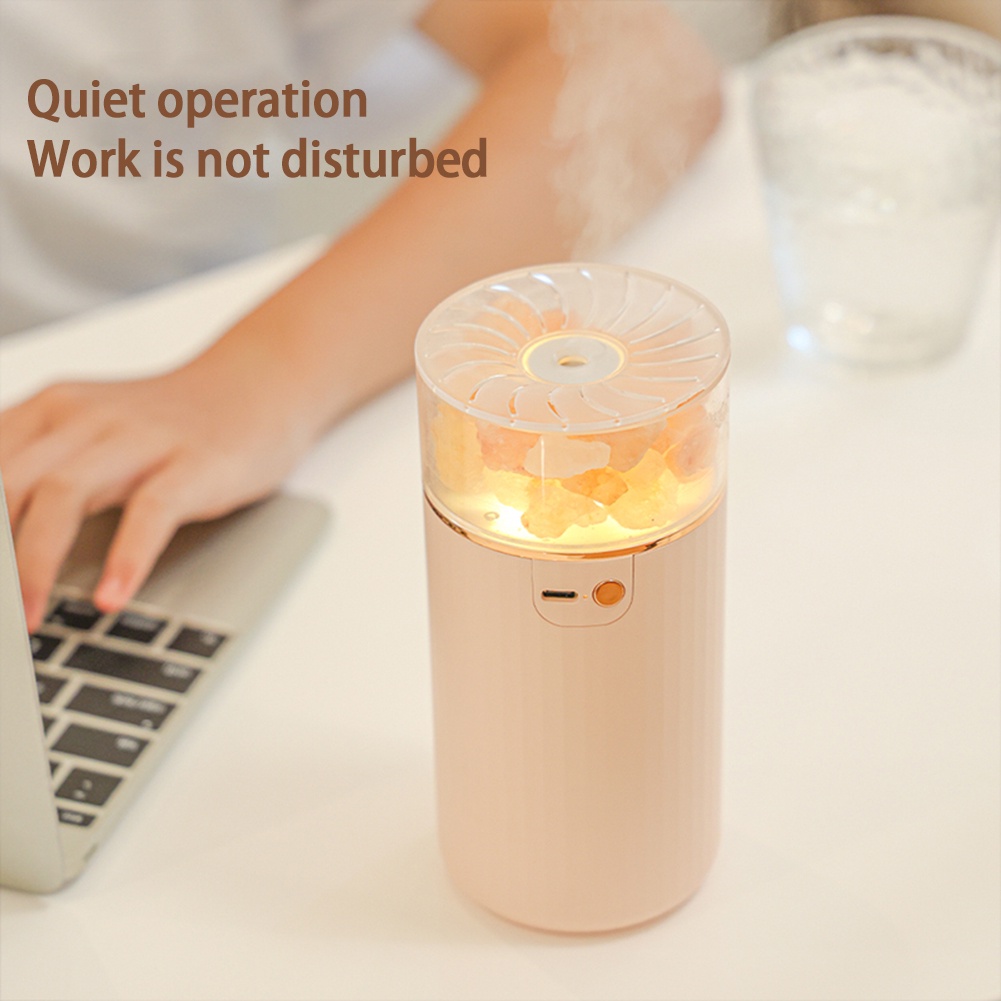 Small night light silent aromatherapy large-capacity mineral salt humidifier OW