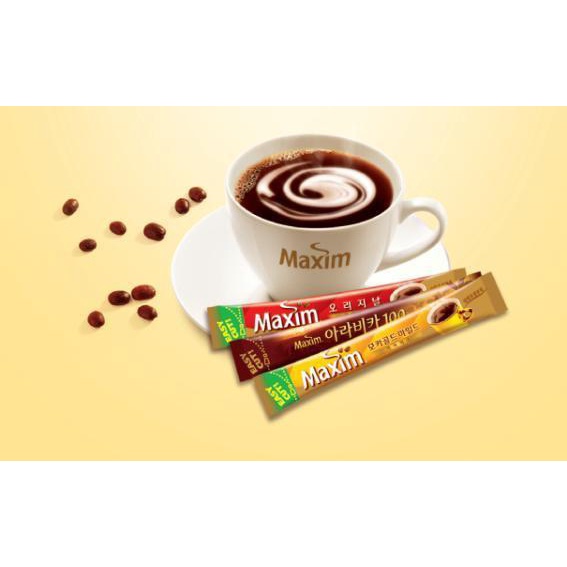 MAXIM COFFEE 20 PC MOCHA WHITE KOPI MIX KOREA INSTANT KOREAN FAVOURITE HALAL